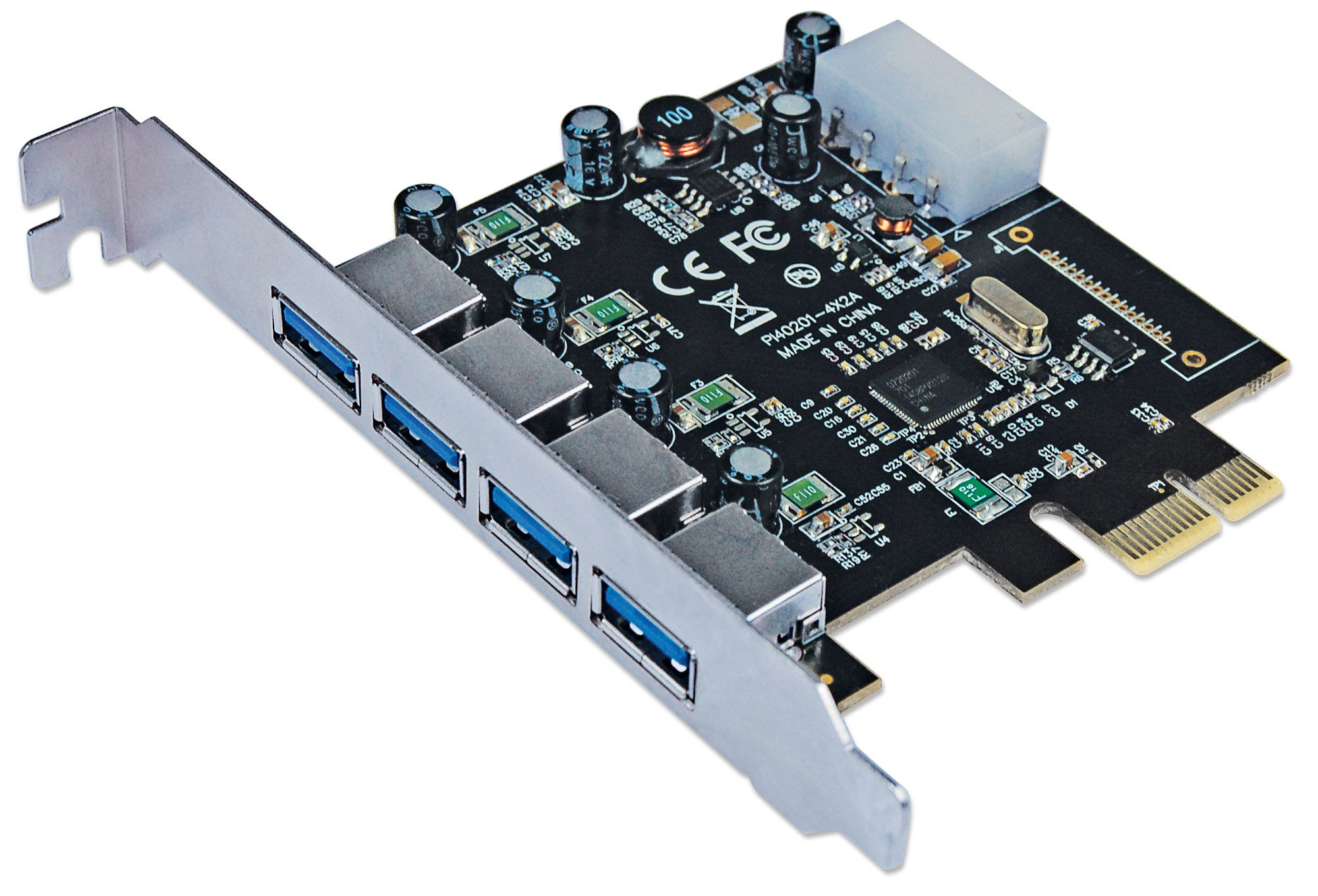 Manhattan tarjeta PCI express USB