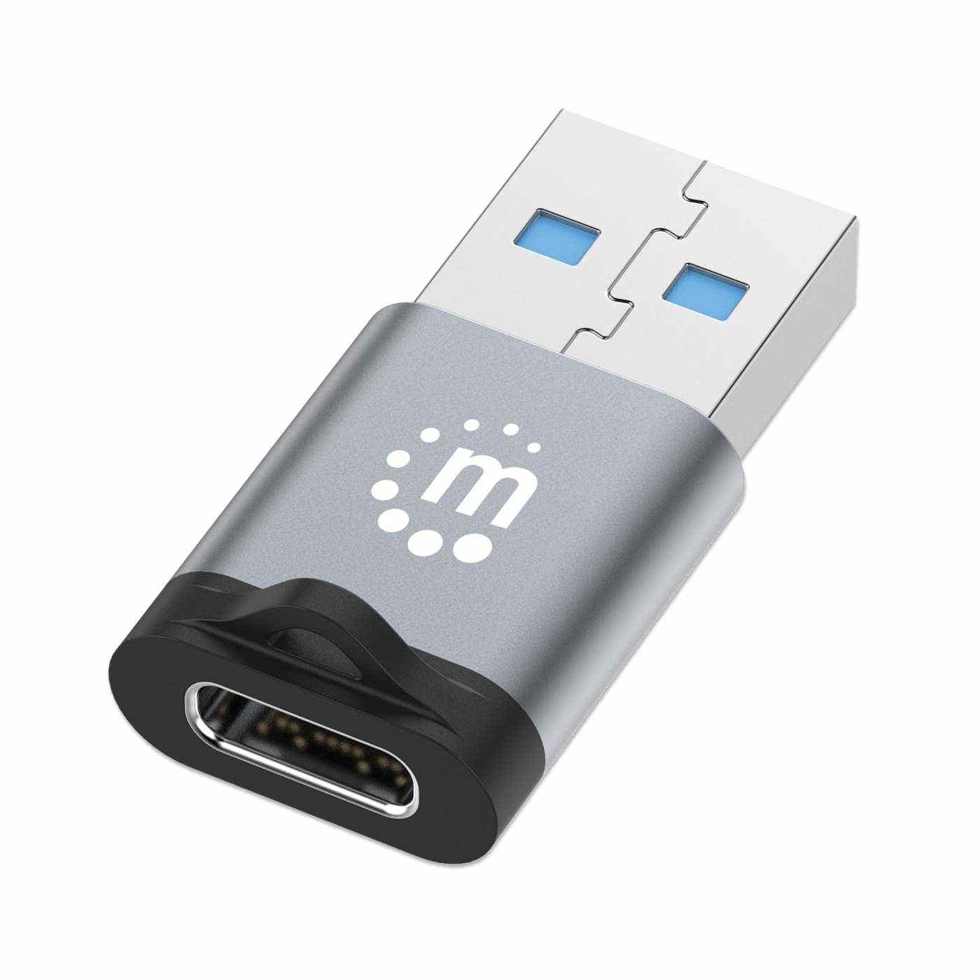 Manhattan adaptador USB-A a USB-C