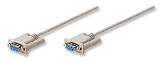 Manhattan cable serial - DB9 - RS232 - null modem