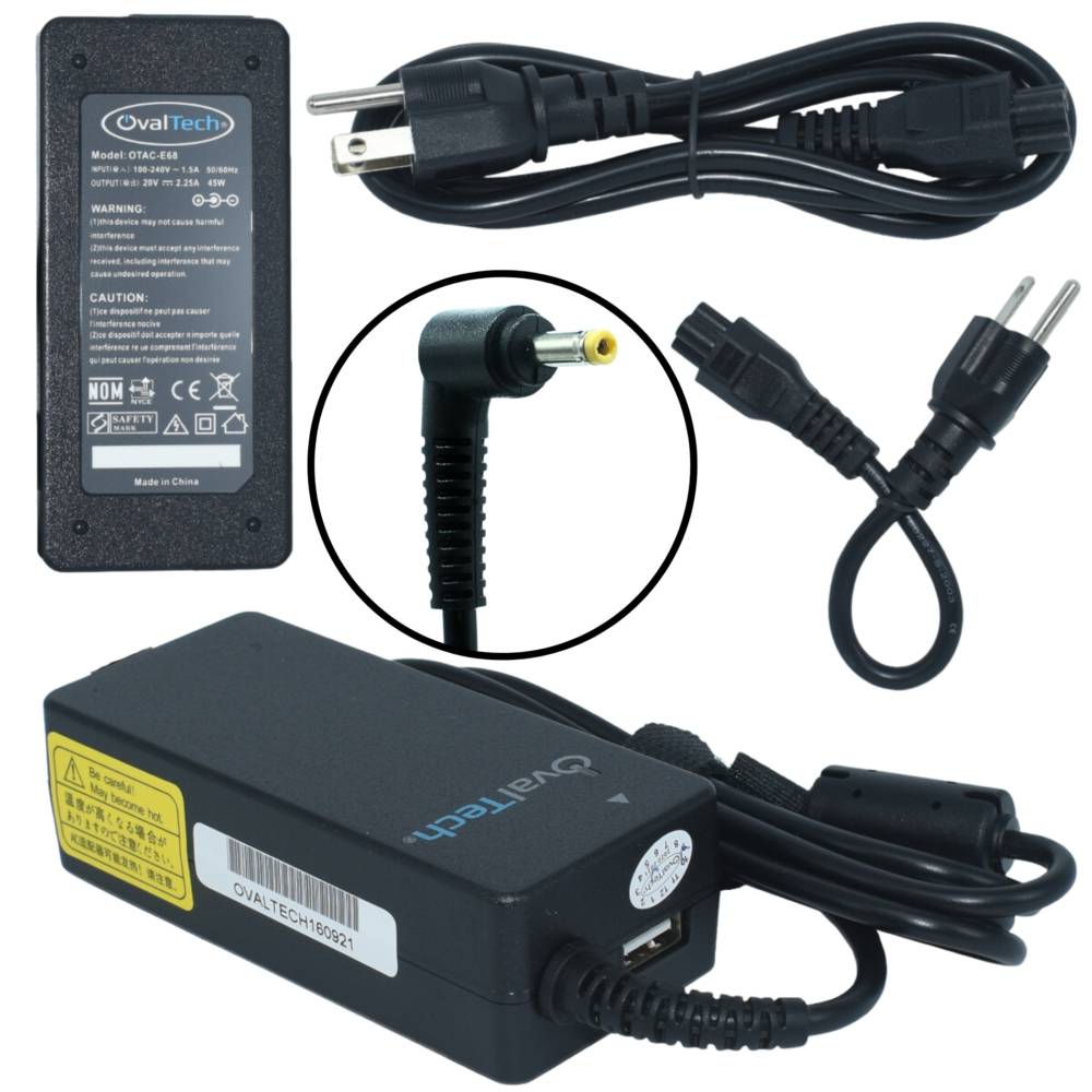 Ovaltech cargador 20V y 2.25A