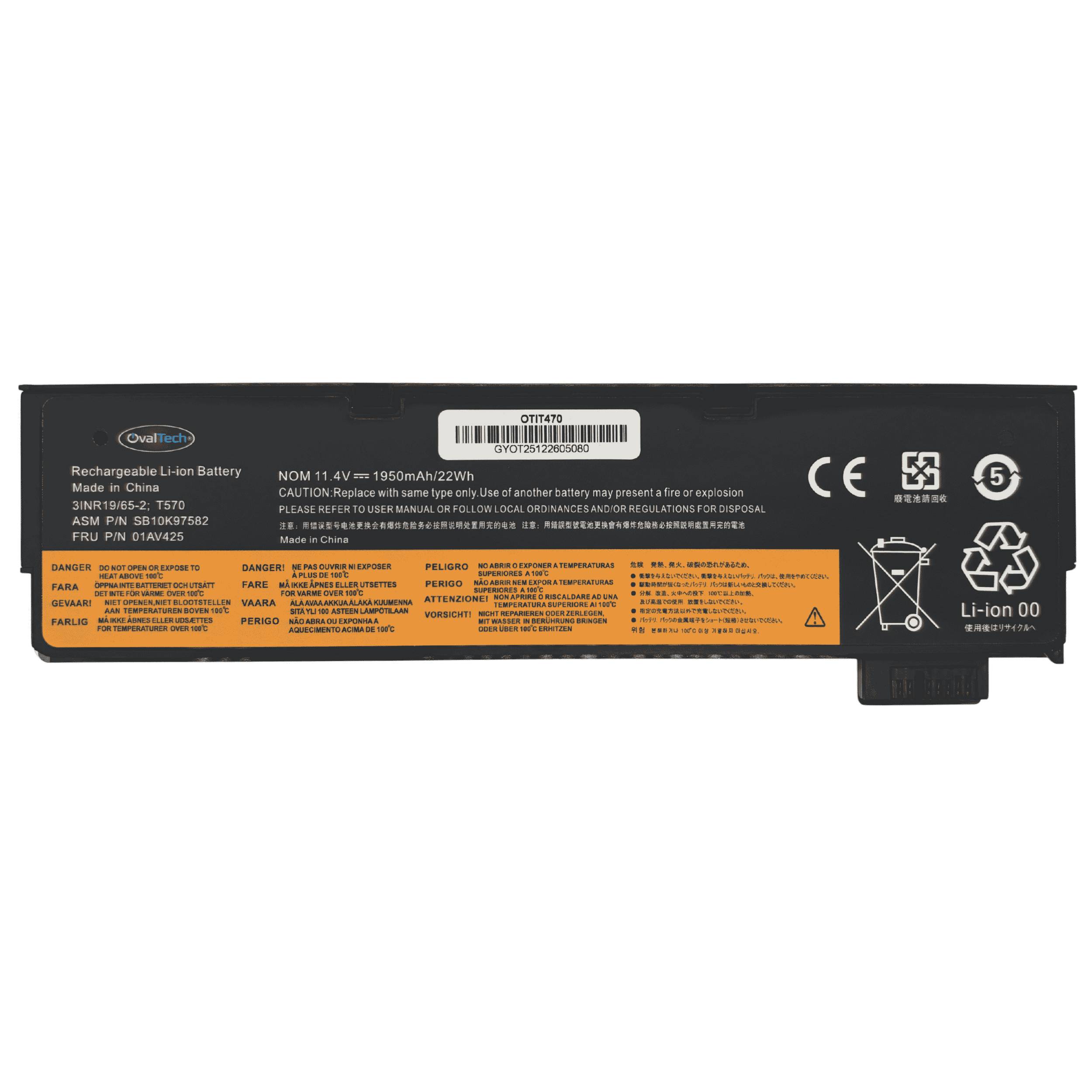 Ovaltech baterias para laptops