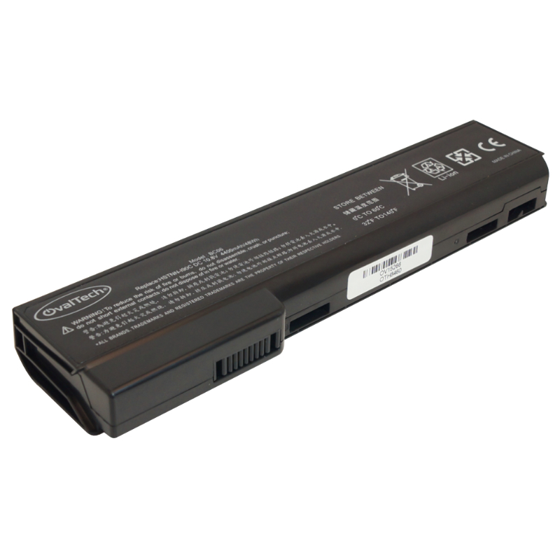 Ovaltech bateria color negro 6 celdas