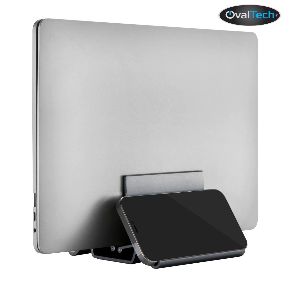 Ovaltech soporte vertical para laptop / celular