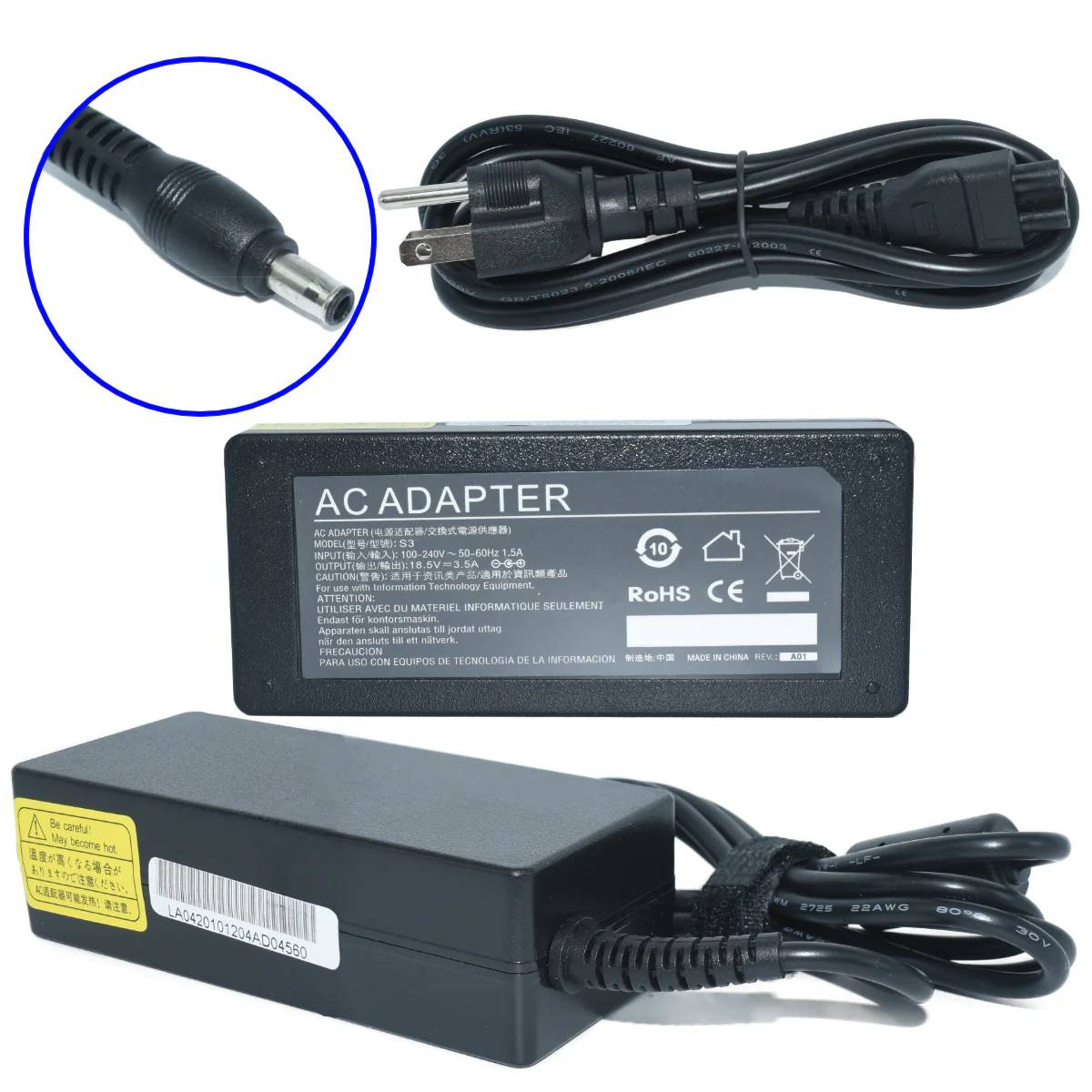 Generico cargador para laptop