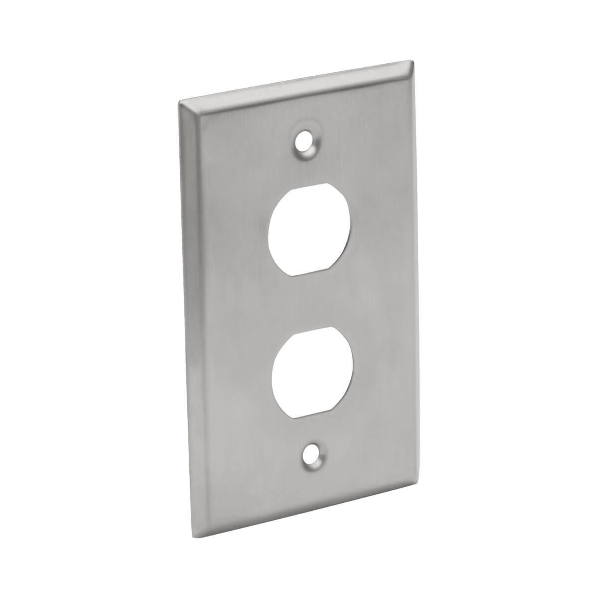 TRIPP-LITE placa frontal de ancho sencillo de 2 puertos