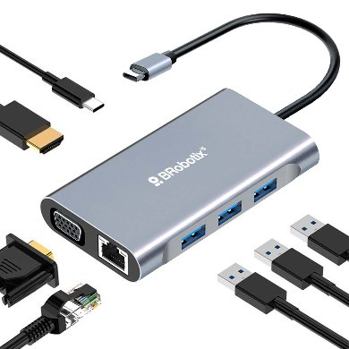 Brobotix docking 7 EN 1: USB V3.0 tipo c a USB V3.0