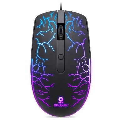 Brobotix mouse USB iluminado RGB storm