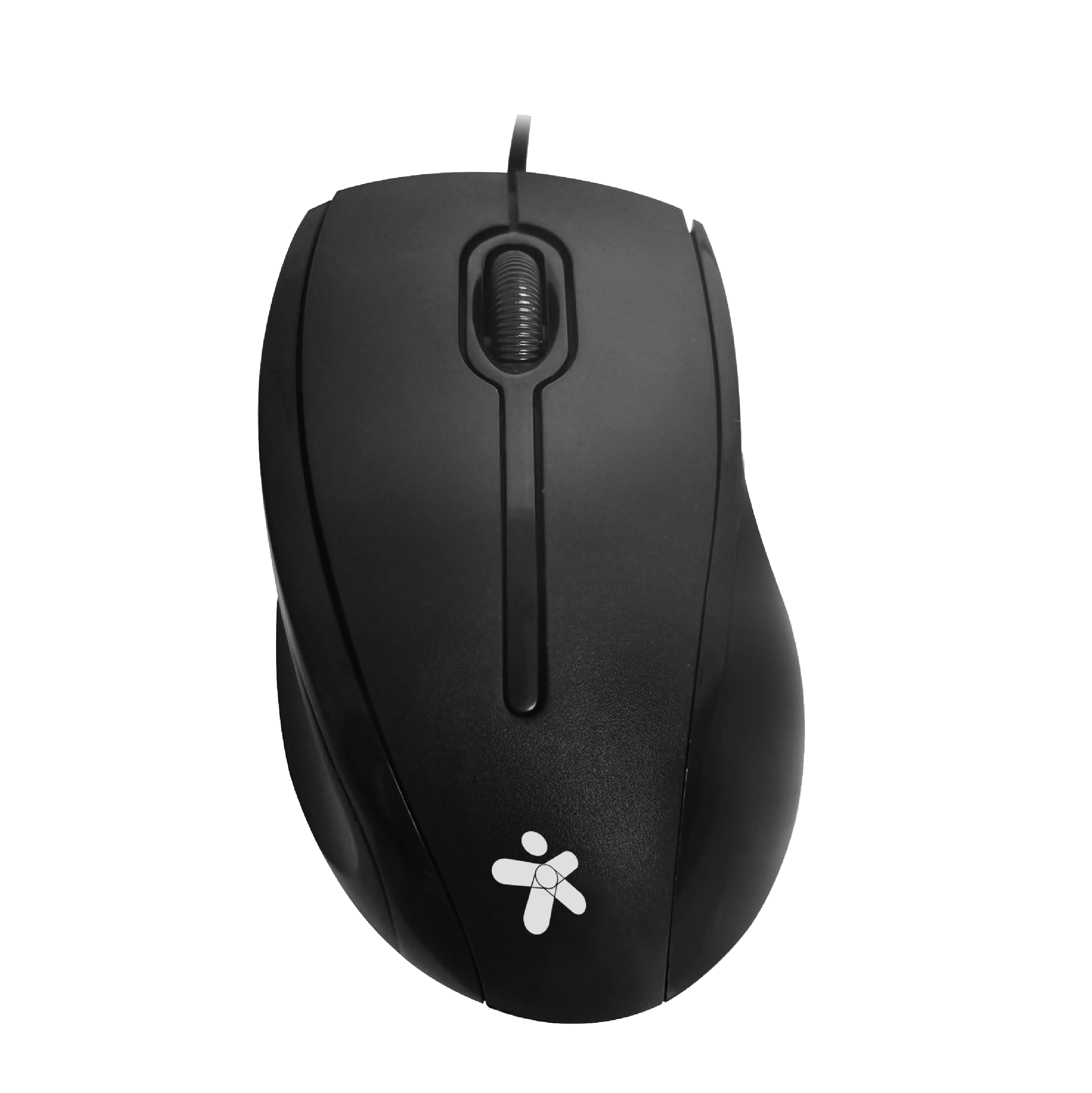 Stylos mouse alámbrico negro