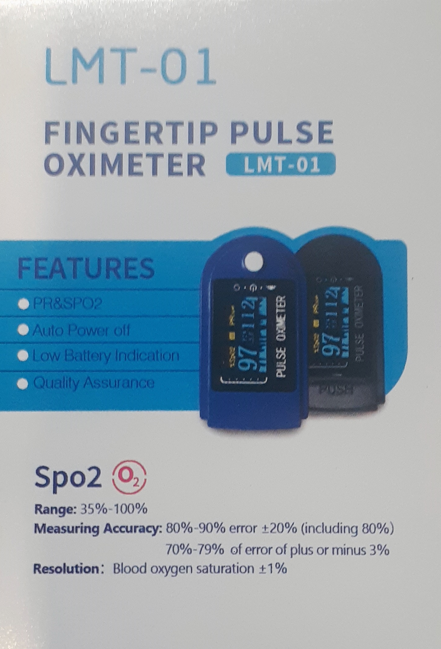 Sonolife oximetro