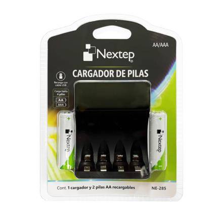 Nextep cargador de pilas
