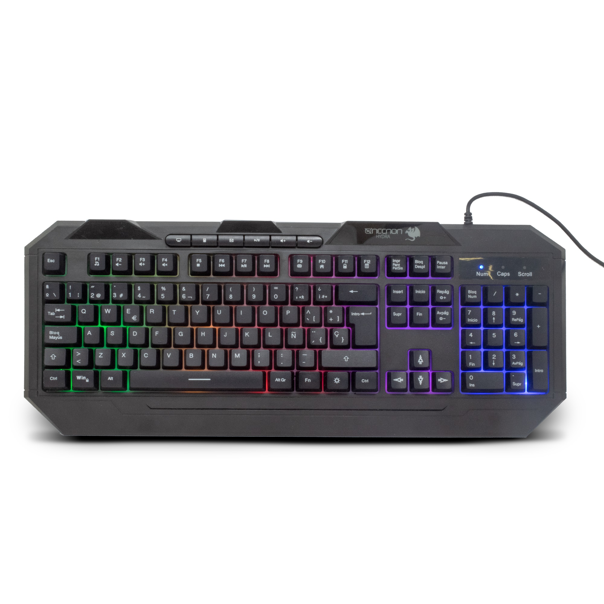 NECNON teclado gaming alámbrico