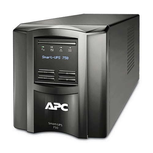 APC no break capacidad 750 VA 500 watts, 120V, co