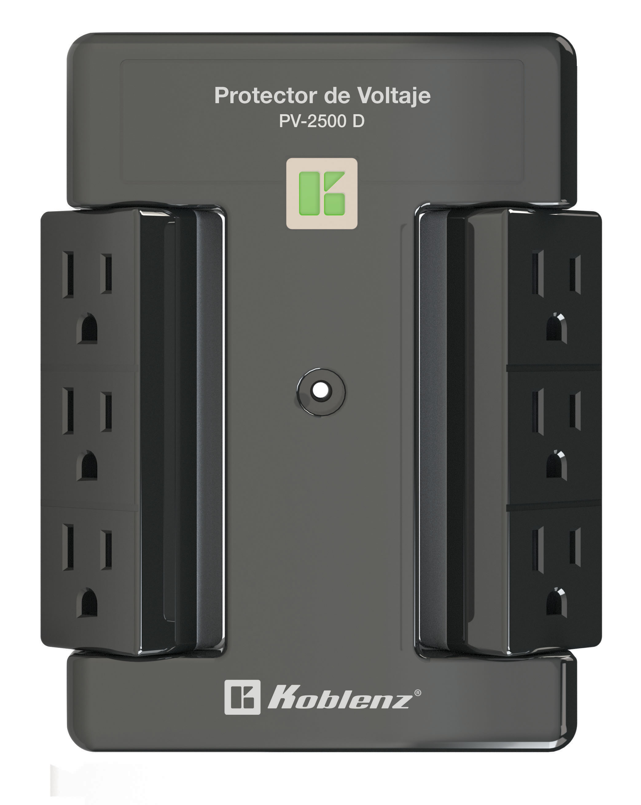 Koblenz protector de voltaje, 2500 VA /2000 w, 6 cont