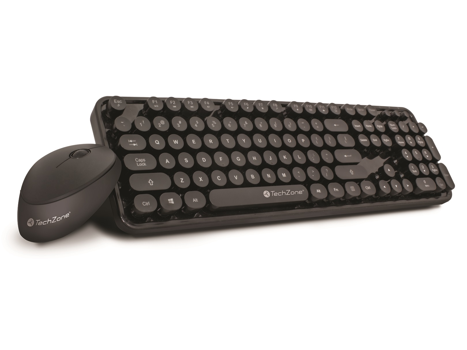 Techzone teclado y mouse óptico inalámbrico